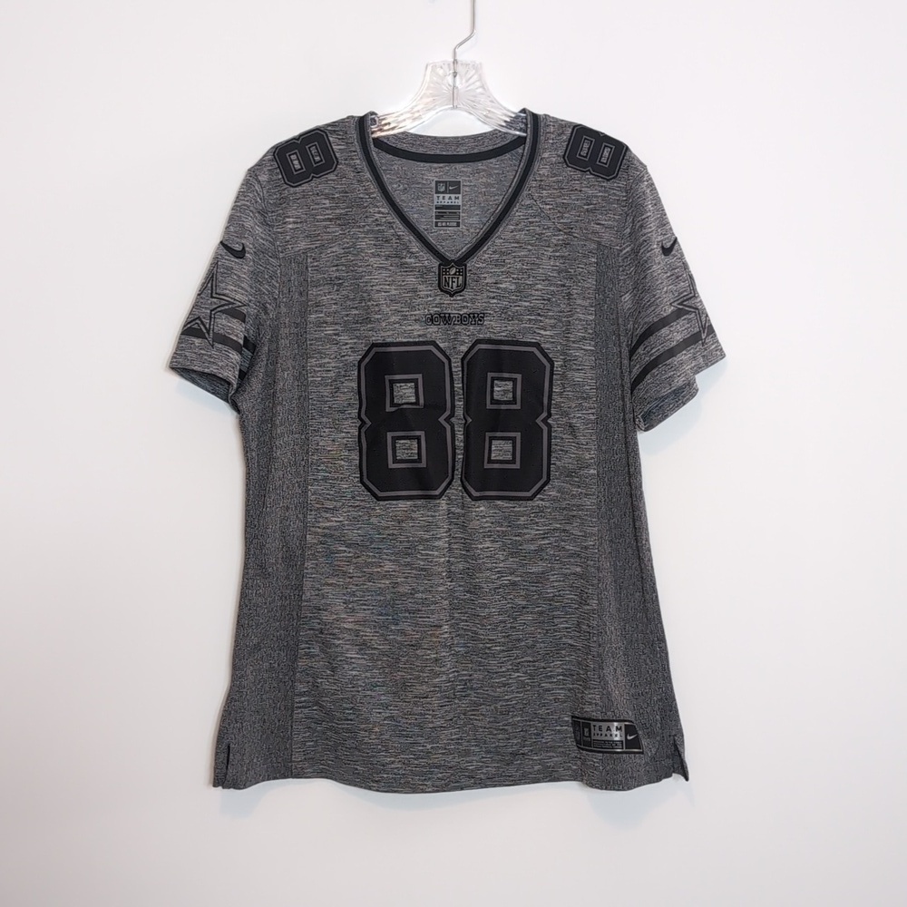 Nike NFL Dallas Cowboys #88 Dez Bryant Gray Jersey